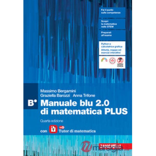 MATEMATICA BLU 2.0 CONF. B PLUS CON LAZ TUTOR