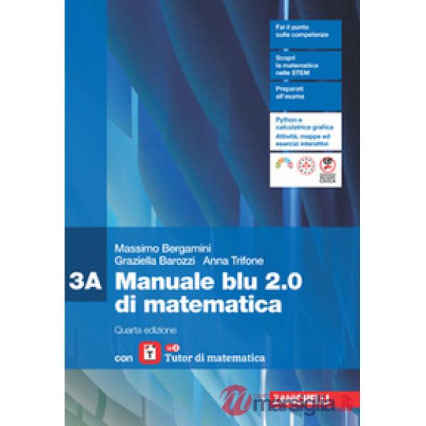 MANUALE BLU 2.0 DI MATEMATICA CONF. 3 CON LAZ TUTOR