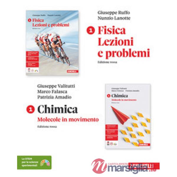 FISICA. LEZIONI E PROBLEMI - CHIMICA. MOLECOLE ED. ROSSA VOL. 1 CONF.