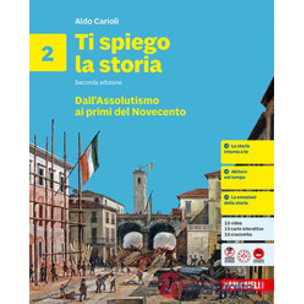 TI SPIEGO LA STORIA. 2 ED. DALL'ASSOLUTISMO AI PRIMI DEL 900. VOL. 2