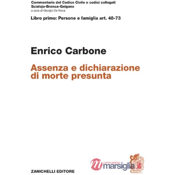 COMMENTARIO DEL CODICE CIVILE ART. 48 - 73