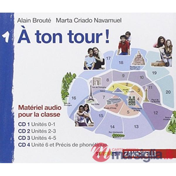 A' TON TOUR. 11 CD AUDIO. PER LE SCUOLE SUPERIORI