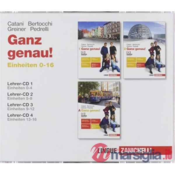 GANZ GENAU! CONFEZIONE 7 CD AUDIO PER LA CLASSE. EINHEITEN 0 - 16. PER