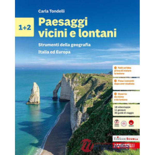 PAESAGGI VICINI E LONTANI. STRUMENTI GEO - ITA ED EU. VOL. 1 + 2 + EB