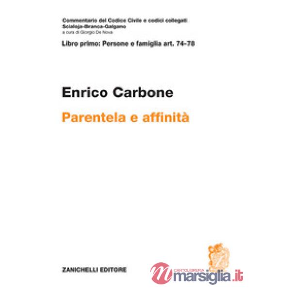 ART. 74 - 78 PARENTELA E AFFINITA'