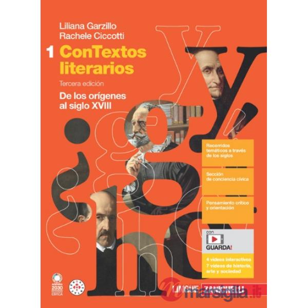 CONTEXTOS LITERARIOS TERCERA EDICION - EBOOK MULTIMEDIALE VOL. 1