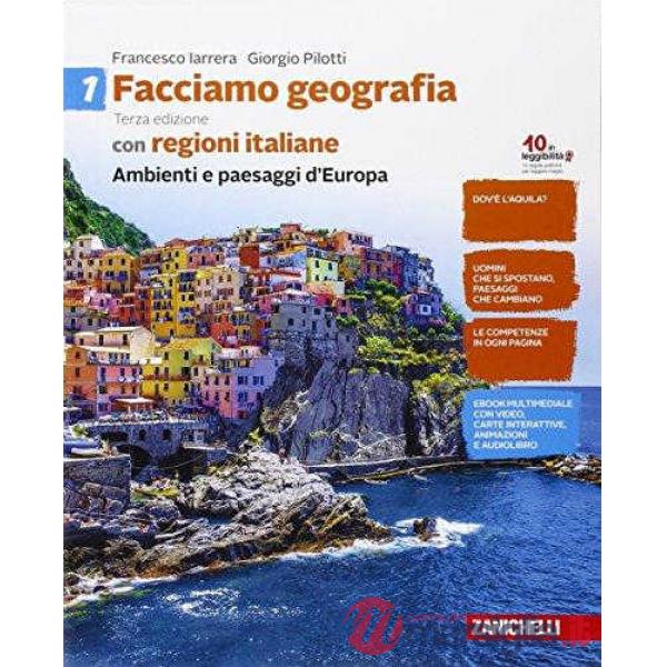 FACCIAMO GEOGRAFIA VOL. 1 CON REGIONI ITALIANE AMB