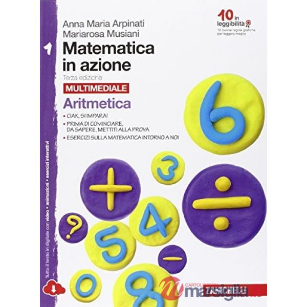 MATEMATICA IN AZIONE CONF. ARITMETICA 1 + GEOMETRI