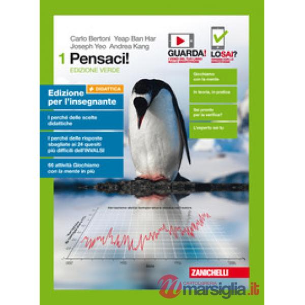 PENSACI! EDIZ. VERDE. PER LA SCUOLA MEDIA. CON E - BOOK. VOL. 1