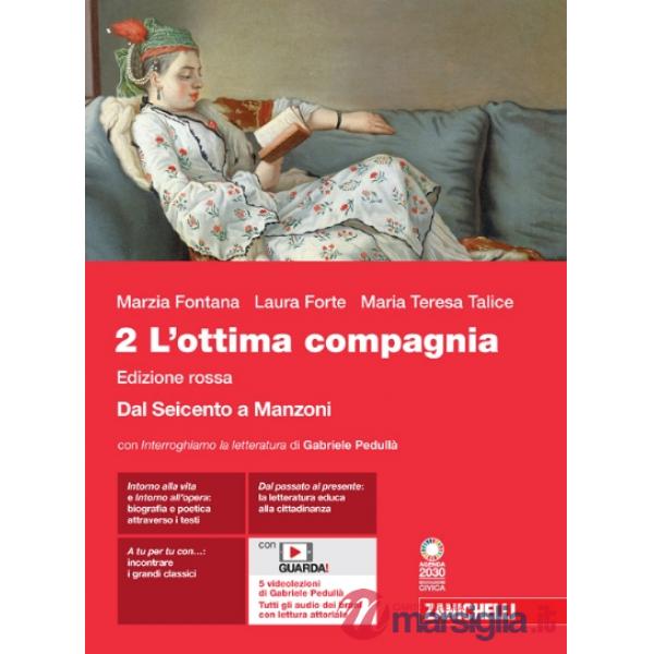 OTTIMA COMPAGNIA ED.ROSSA EBOOK MULTIM. CONF. 2 + LEOPARDI BOOTAB