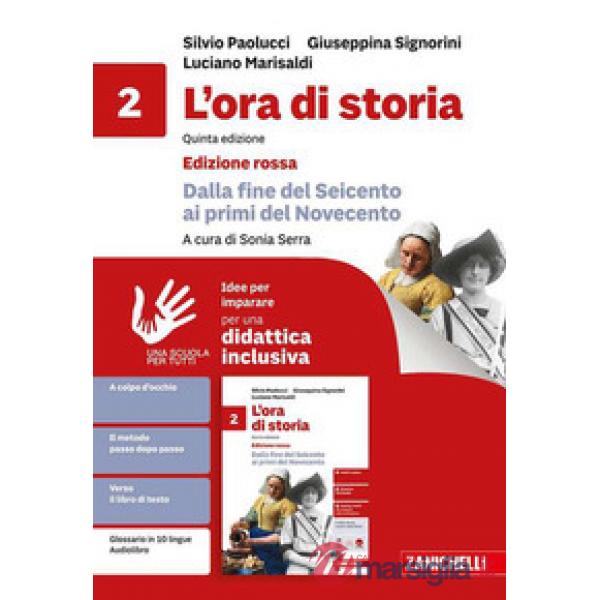 L'ORA DI STORIA. ED. ROSSA. 5 ED.DA FINE 600 AI PRIMI 900. IDEE PER IM
