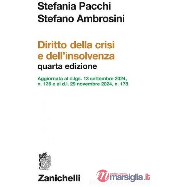 DIRITTO DELLA CRISI E DELL'INSOLVENZA 4 ED.