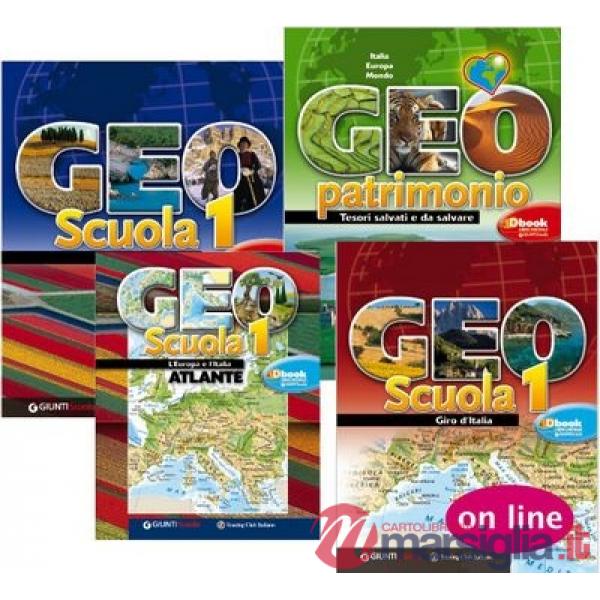 GEOSCUOLA PACK ARANCIO 1 + ACCESSO LIBRO DIGITALE E CONTENUTI DIGITALI
