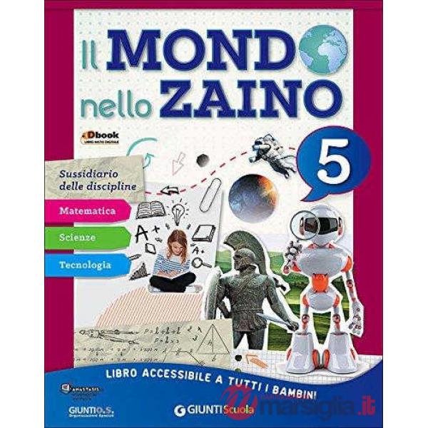 MONDO NELLO ZAINO 5 AREA MATEM