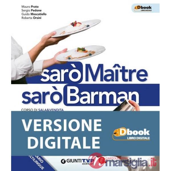 SARO MAITRE SARO BARMAN + DIZIONARIO 2 BIENNIO DBO