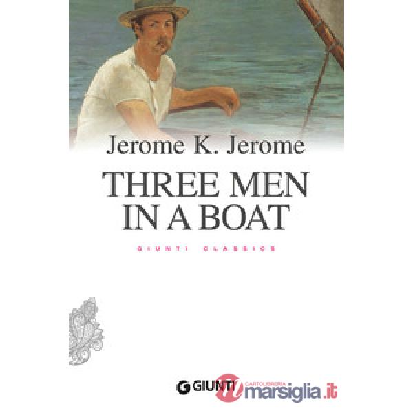 Three men in a boat