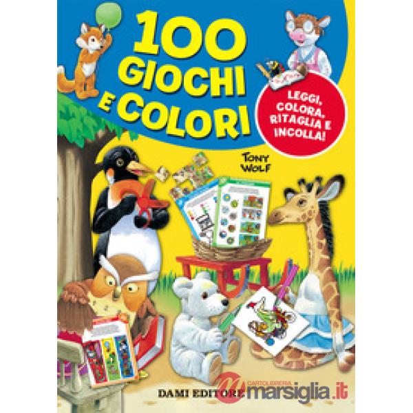 100 giochi e colori. Gioca e impara. Ediz. a colori