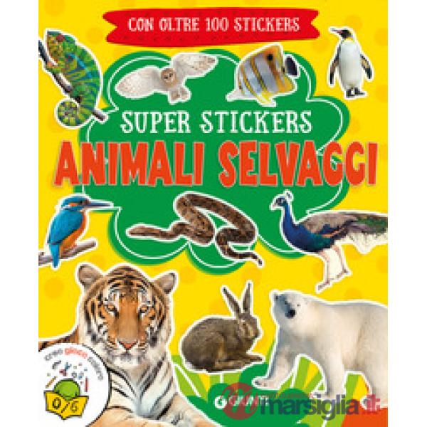 Animali selvaggi. Super stickers