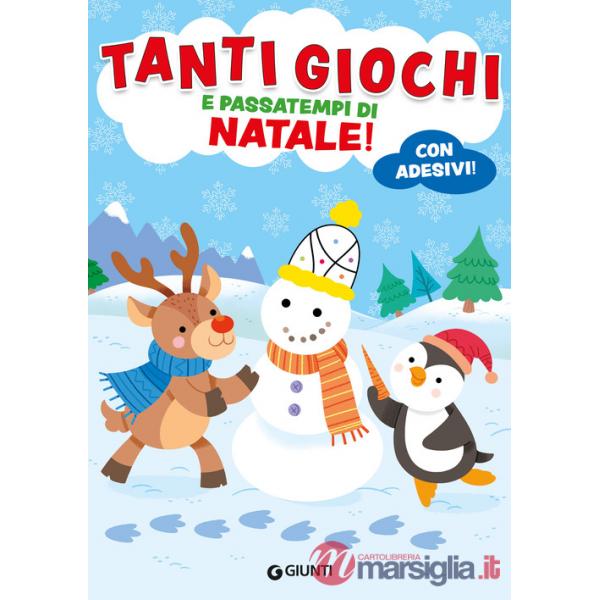 Tanti giochi e passatempi di Natale! Con adesivi. Ediz. a colori
