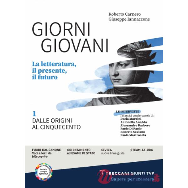 GIORNI GIOVANI VOL.1 + PALESTRA SCRITTURA + ANTOLOGIA DIVINA COMMEDIA