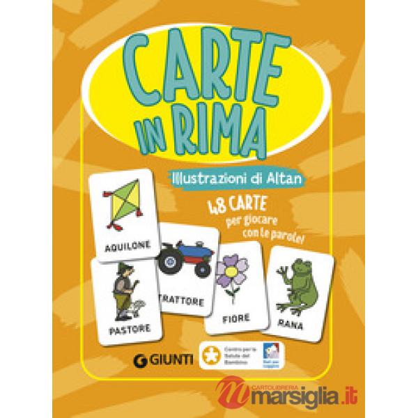 Carte in rima. 48 carte per giocare con le parole. Ediz. a colori. Con 48 Carte