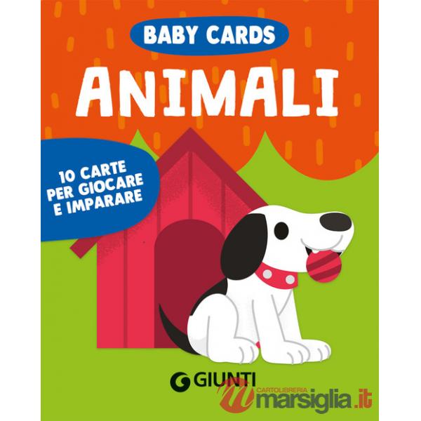 Animali. Baby cards. 10 carte per giocare e imparare. Ediz. a colori. Con 10 Carte
