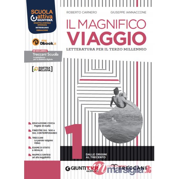 IL MAGNIFICO VIAGGIO VOL 1 + SCRITTURA + DIVINA COMMEDIA DBOOK