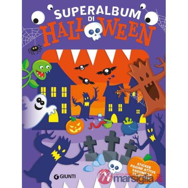 Superalbum di Halloween. Con adesivi. Ediz. a colori