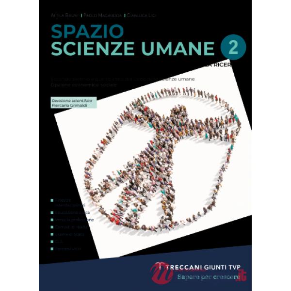 SPAZIO SCIENZE UMANE 2 BIENNIO + 5 DBOOK