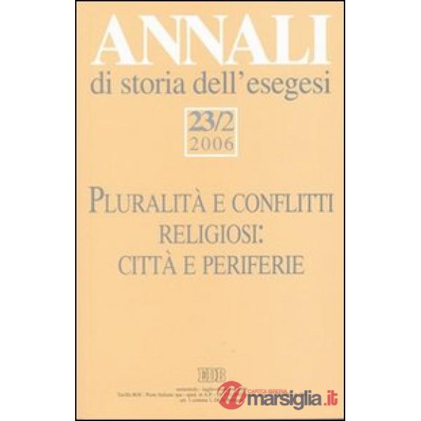 Annali di storia dell'esegesi (2006). Vol. 23/2