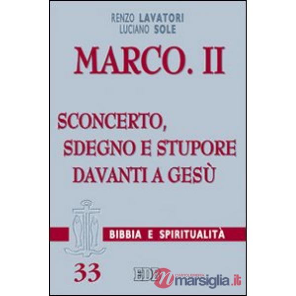Marco. Vol. 2: Sconcerto, sdegno e stupore davanti a Gesù