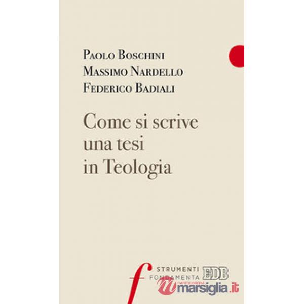 Come si scrive una tesi in Teologia