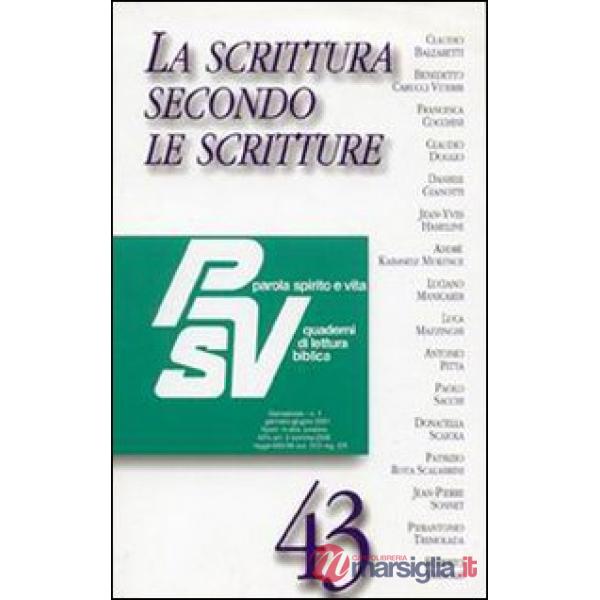Scrittura secondo le Scritture (La)