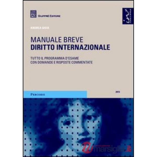 MANUALE BREVE - DIRITTO INTERNAZIONALE
