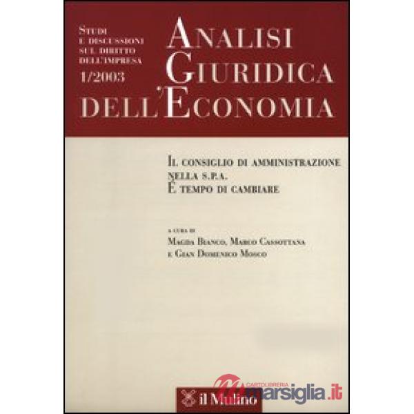 Analisi giuridica dell'economia n. 1/03