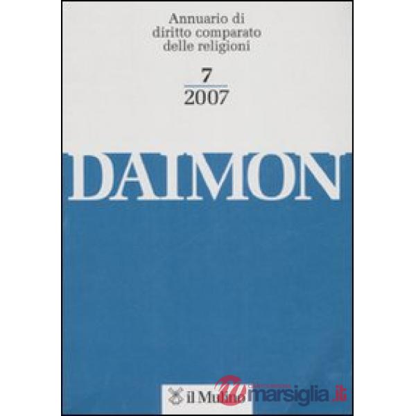 Daimon. Annuario di diritto comparato delle religioni (2007). Vol. 7
