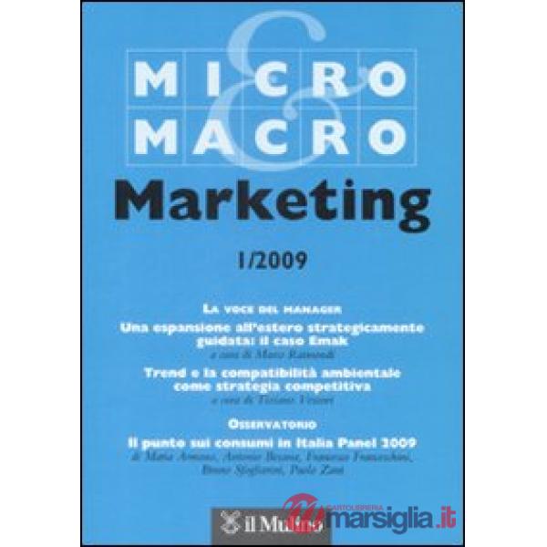 Micro & Macro Marketing (2009). Vol. 1