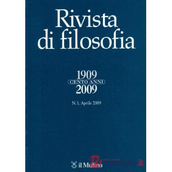Rivista di filosofia (2009). Vol. 1