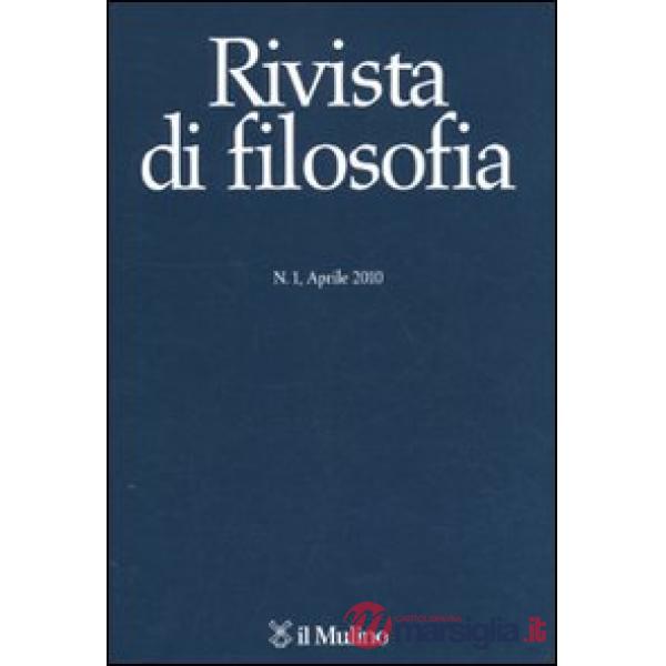 Rivista di filosofia (2010). Vol. 1