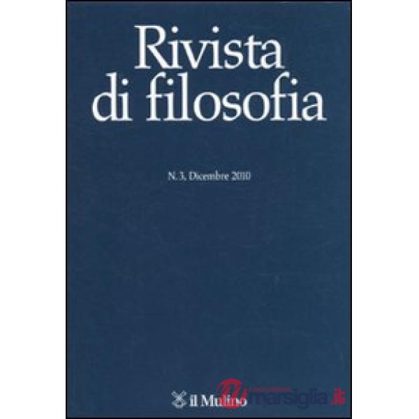 Rivista di filosofia (2010). Vol. 3
