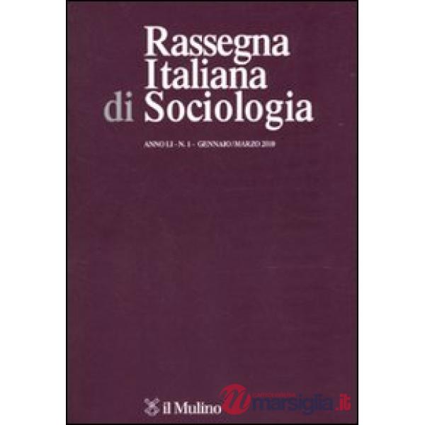 Rassegna italiana di sociologia (2010). Vol. 1