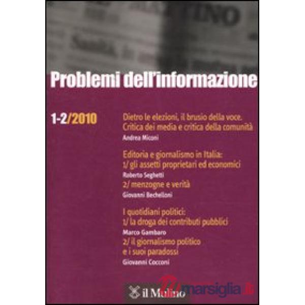 Problemi dell'informazione (2010) vol. 1-2