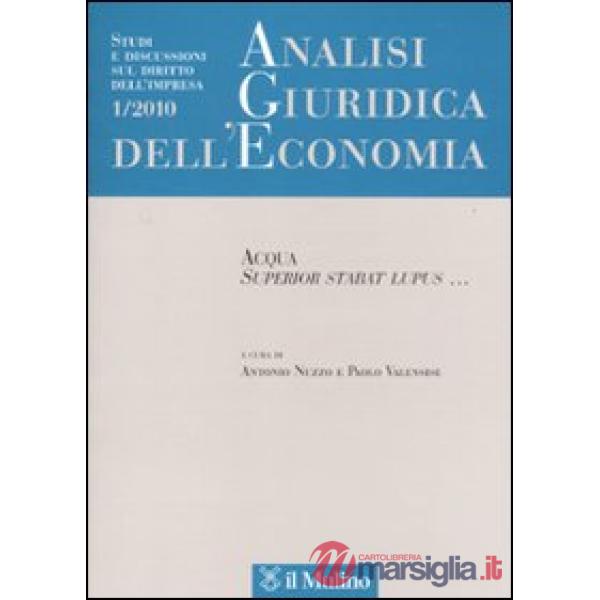Analisi giuridica dell'economia (2010). Vol. 1