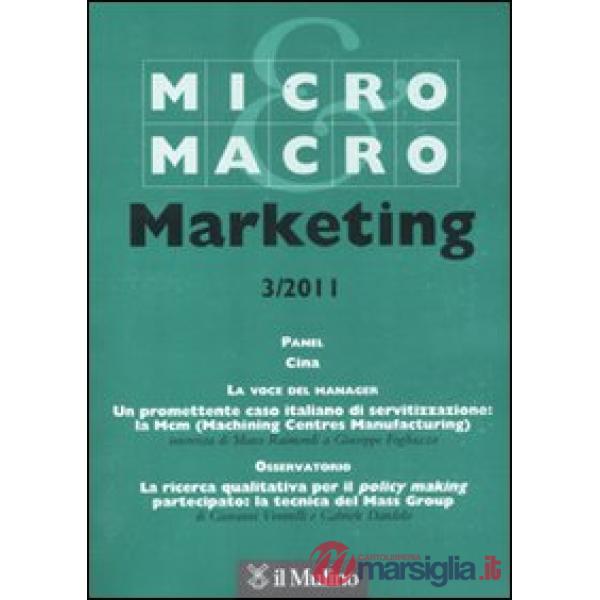 Micro & Macro Marketing (2011). Vol. 3