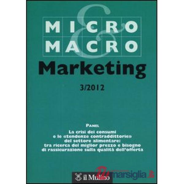 Micro & Macro Marketing (2012). Vol. 3