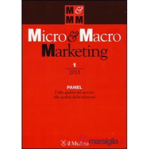 Micro & Macro Marketing (2013). Vol. 1