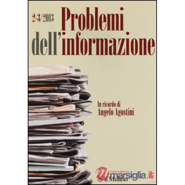 Problemi dell'informazione (2013) vol. 2-3