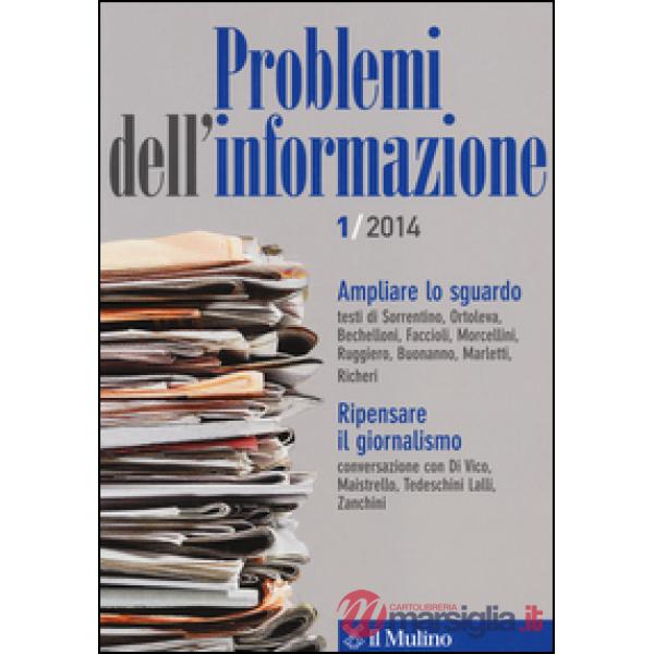 Problemi dell'informazione (2014). Vol. 1