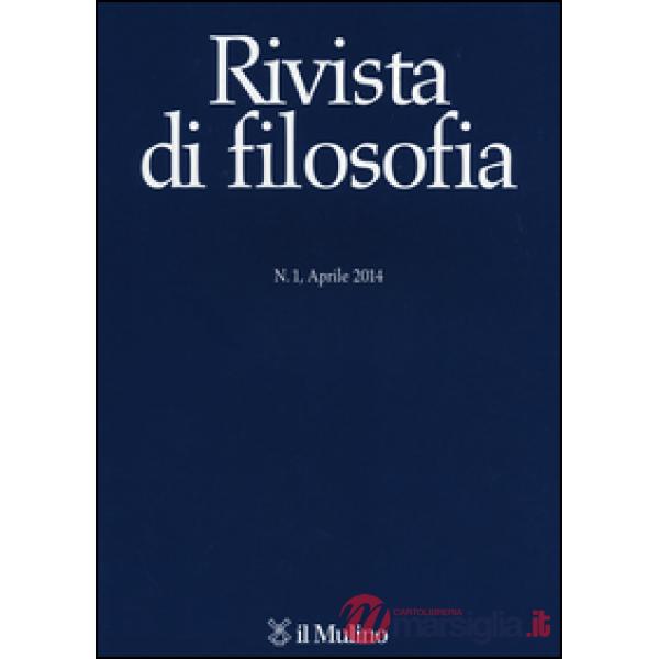 Rivista di filosofia (2014). Vol. 1
