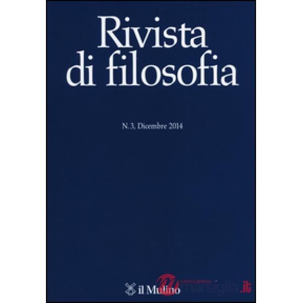 Rivista di filosofia (2014). Vol. 3
